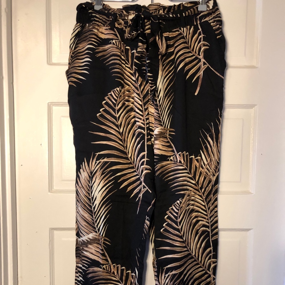 NWT High Waisted Paper Bag Pants from H&M